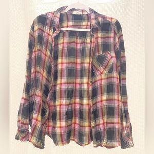 Pink, Red, & Black Flannel